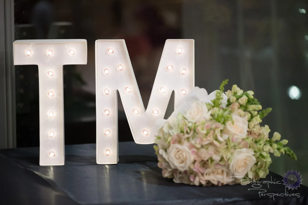 Marquee Letters | Noah's Event Venue | Wedding Table Decor | Albuquerque Wedding Photography | Photographic Perspectives