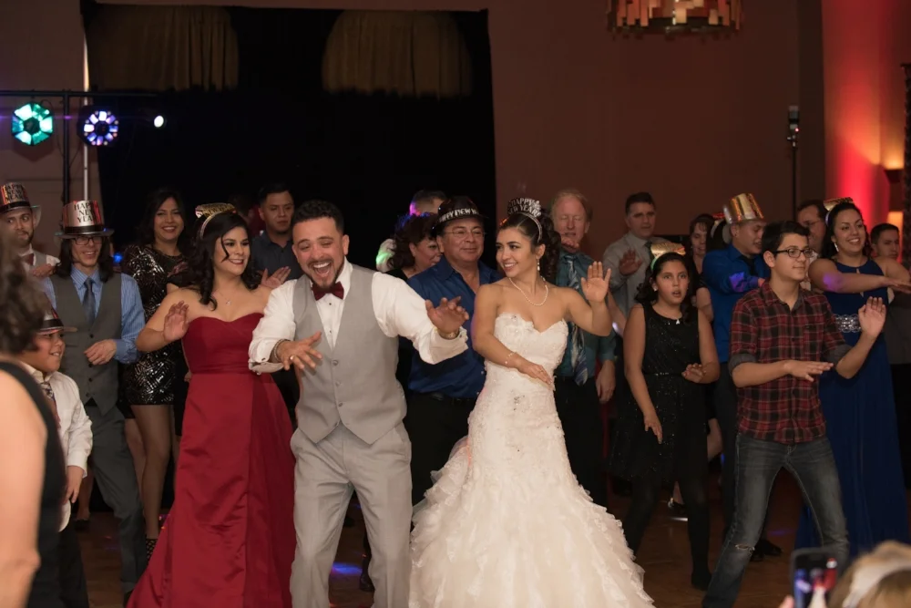 Eldorado Hotel and Spa Wedding | Reception Dancing | New Years Wedding | Santa Fe Wedding Photographers | Photographic Perspectives
