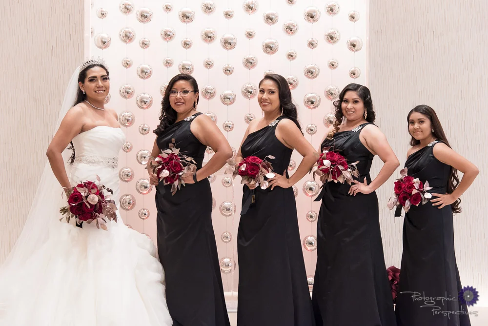 Albuquerque Hyatt Wedding Group Formals