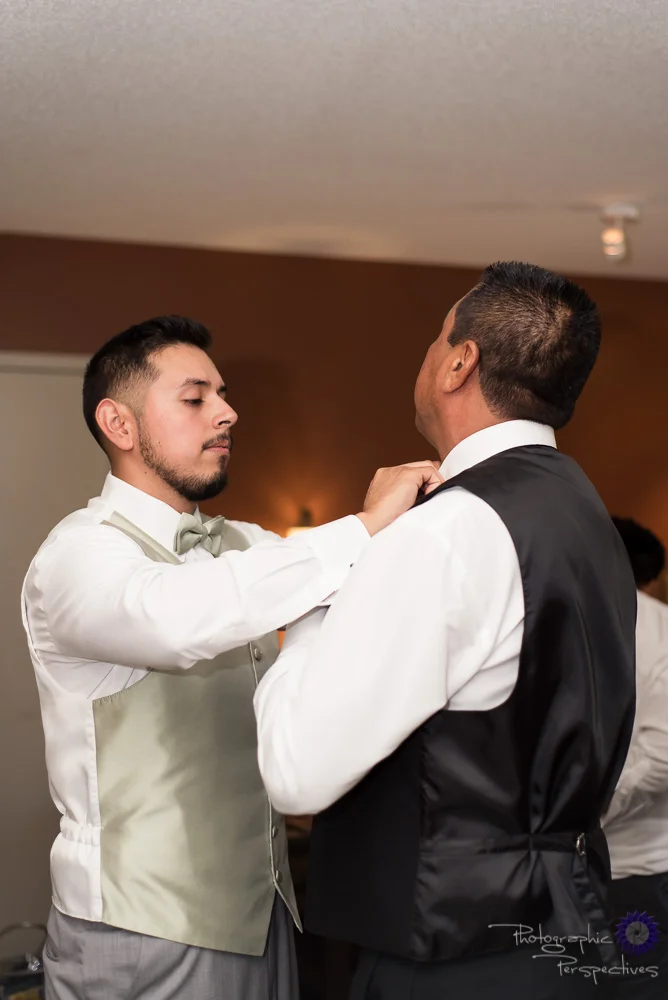 Hyatt Regency Tamaya Wedding | Groom Prep
