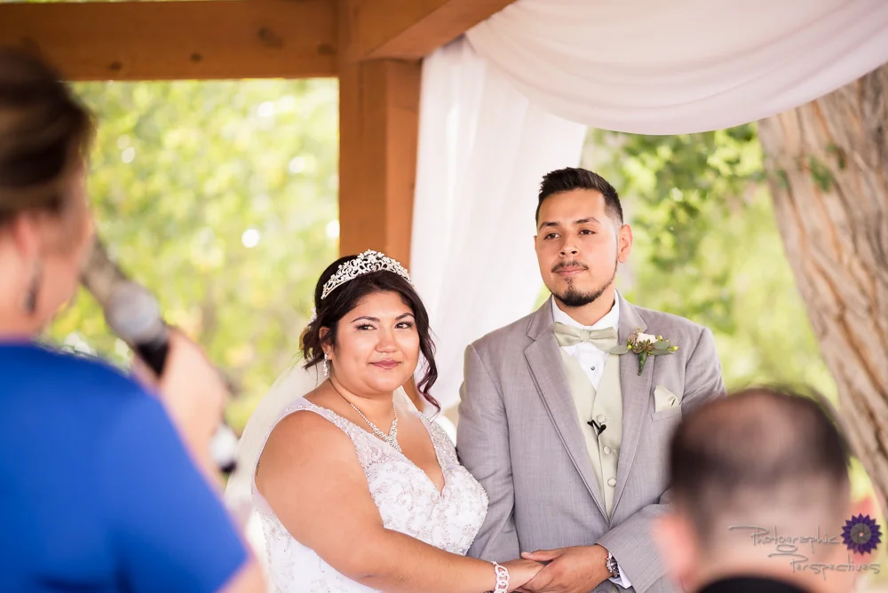 outdoor wedding ceremony
