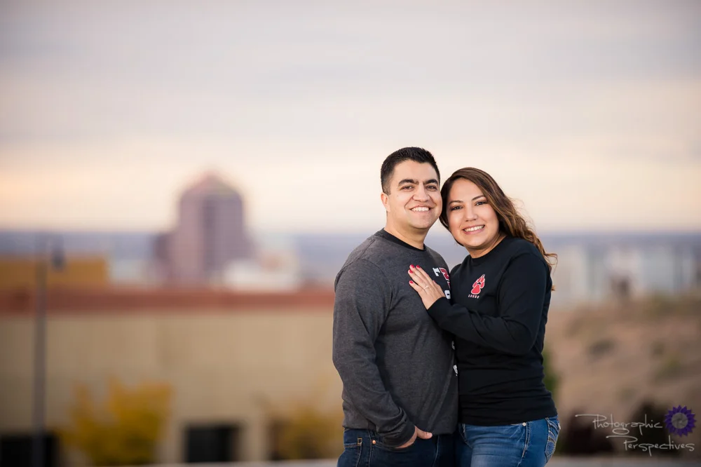 Evening Engagement Photos