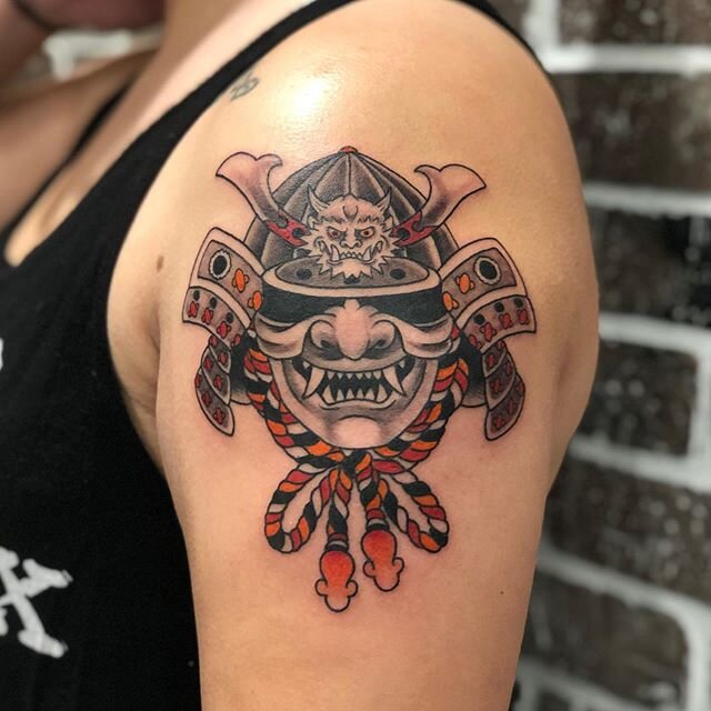 Thanks again @michhi__ 
#japanesetattoo#samura#oakandpoppy#woodlandhills