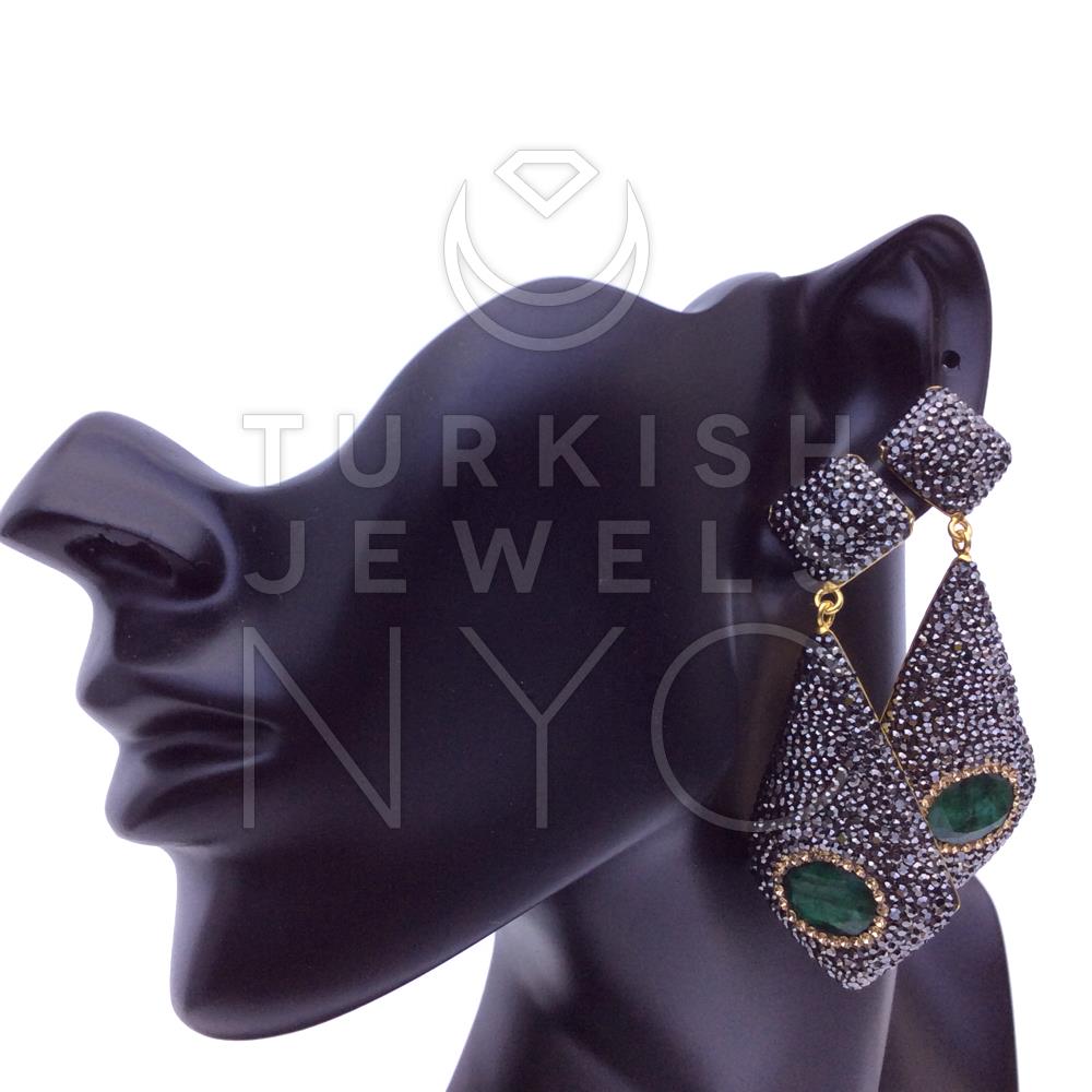 Black Swaorvski Crystals with Emerald 2.jpg
