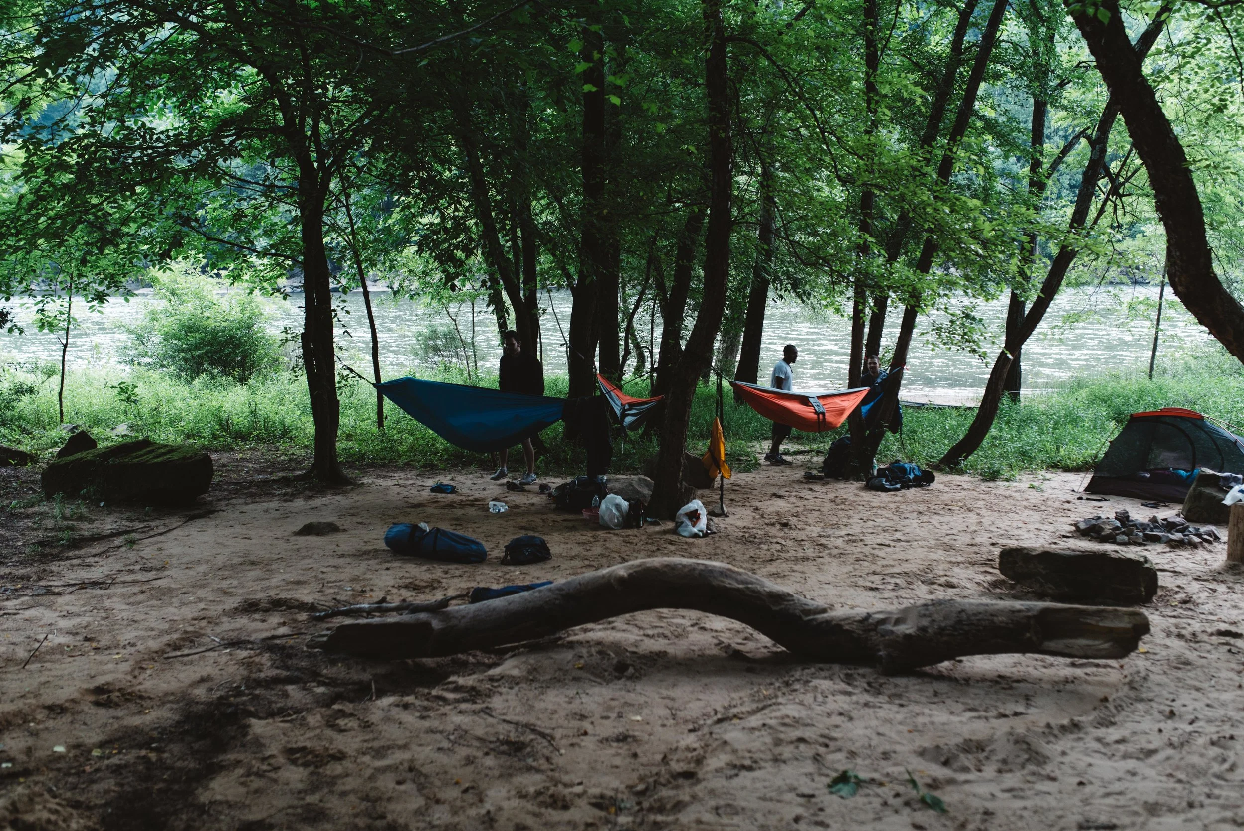 our lovely campsite note: bugs are bad so make sure you have a lot of bug spray, the area is also perfect for hammocking so if it doesn't rain you're good with not using a tent. (I will get the address and place it here)