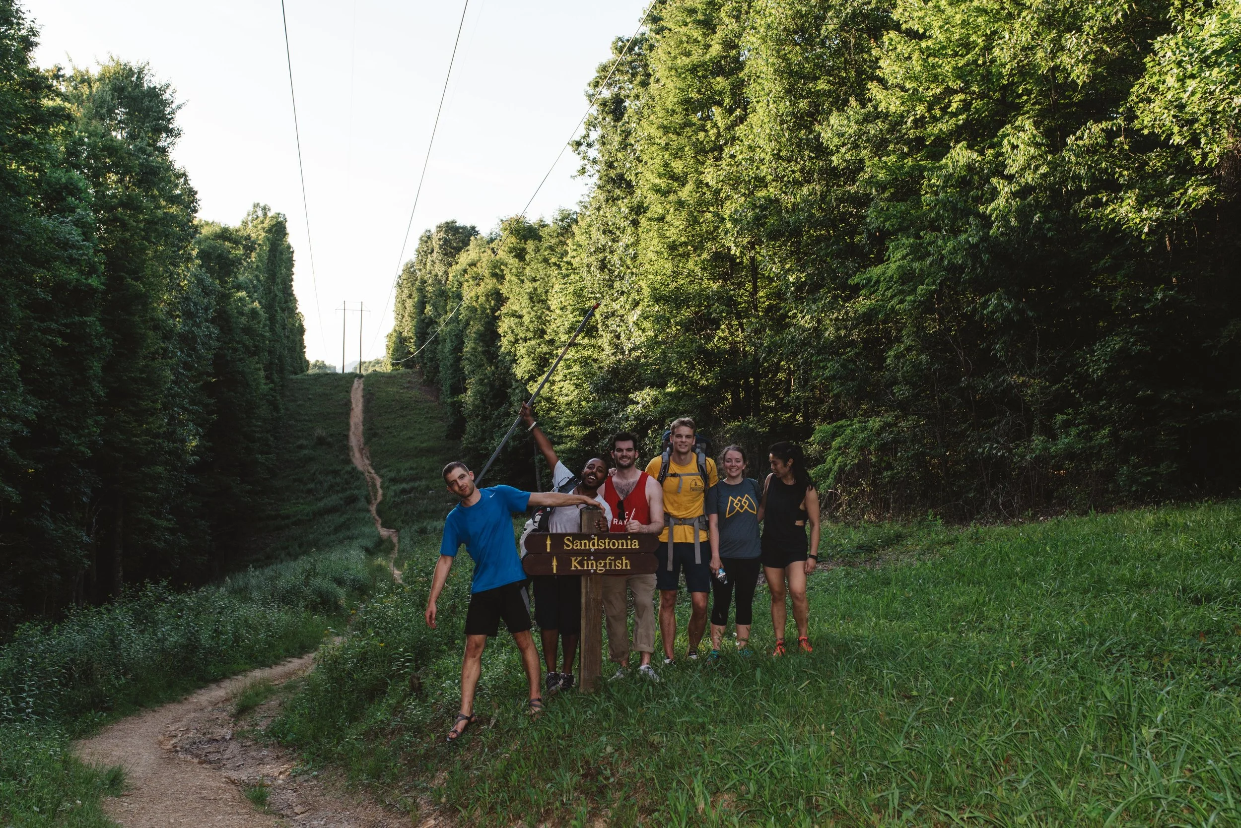 (left) Evan, Dag, Pierce, Will, Kalli, Me (right)