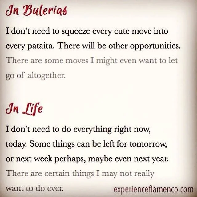 Part 2: How to Simplify Your Bulerías (And Your Life)