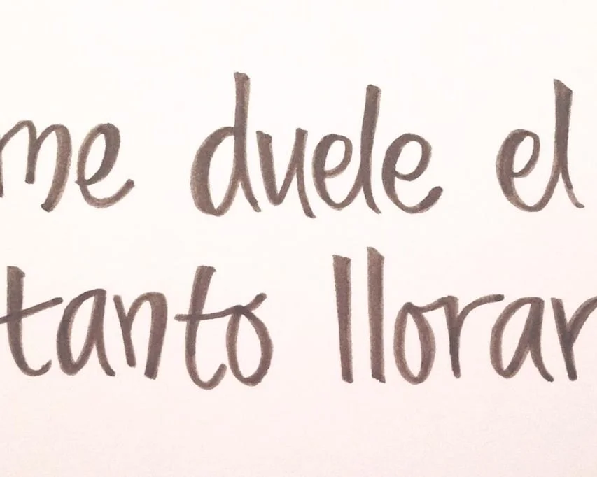 Me Duele El Alma | Viernes con una Letra