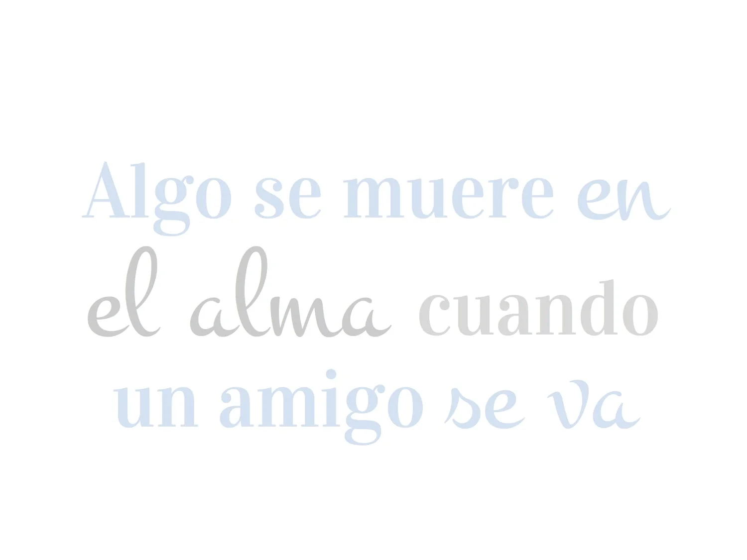 When It's Time To Part | Viernes con una Letra