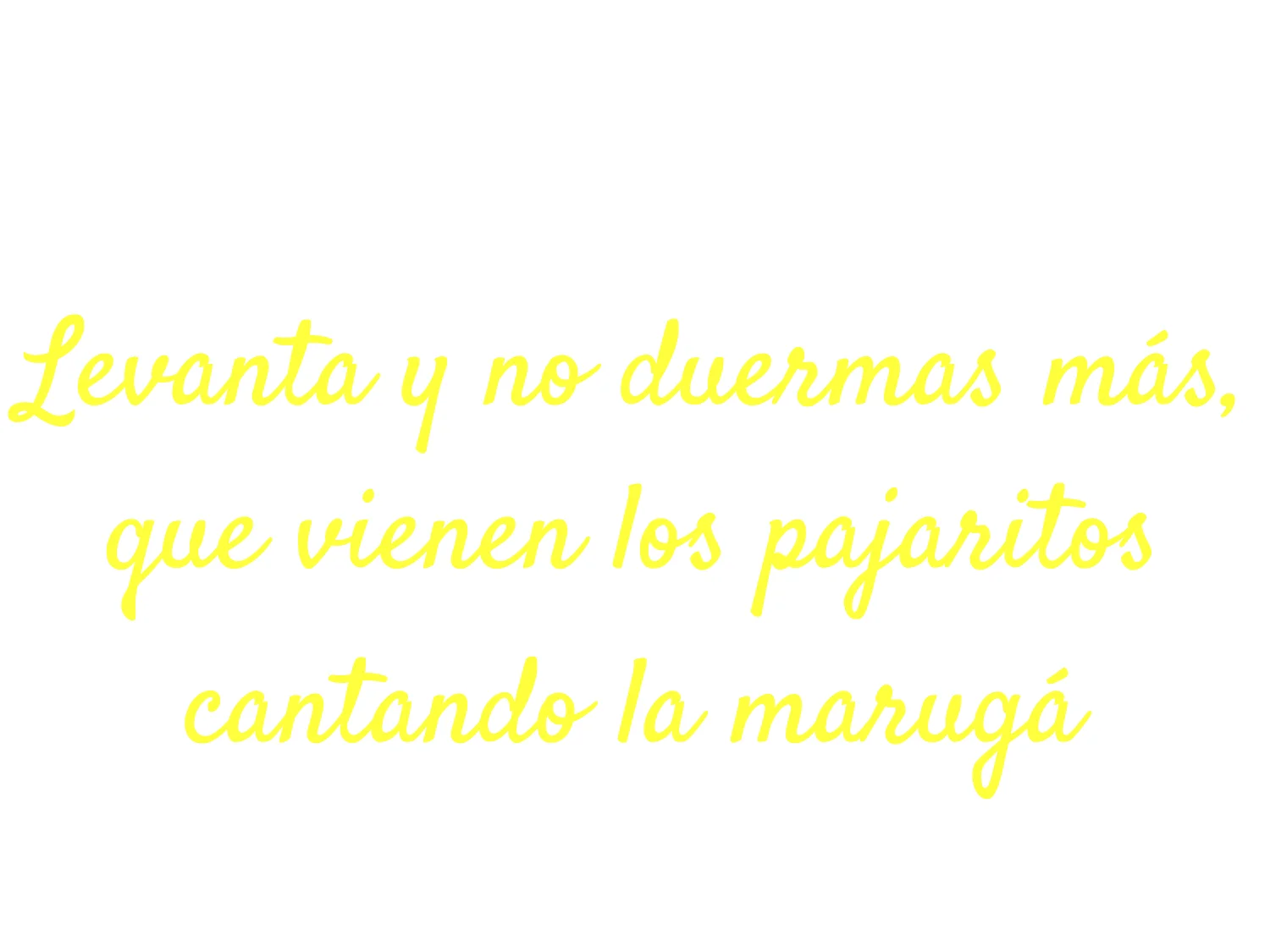 Get Up | The Weekly Letra