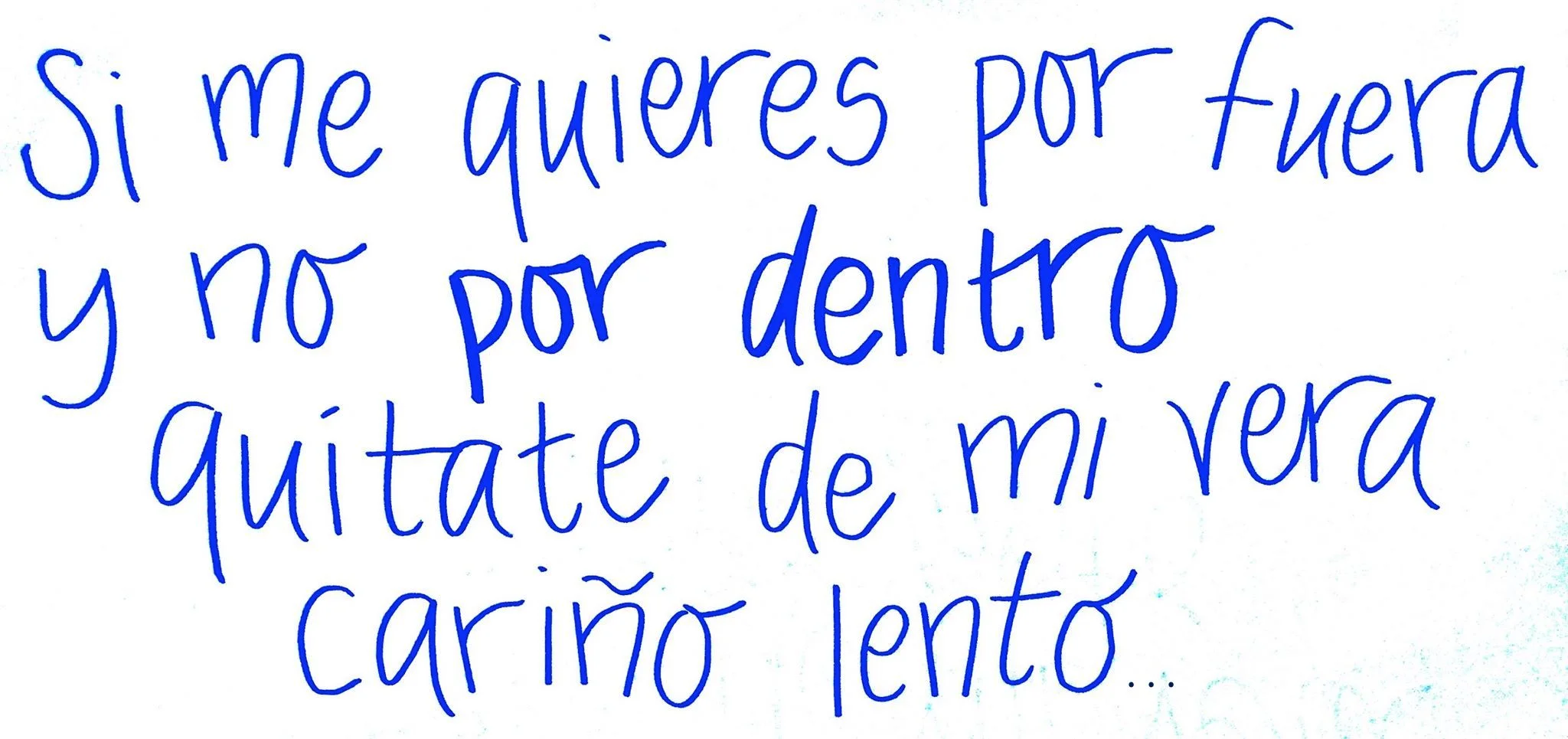 Si Me Quieres | Viernes con una Letra