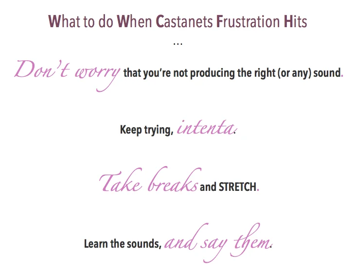 How to Avoid Castanet Burn-Out 