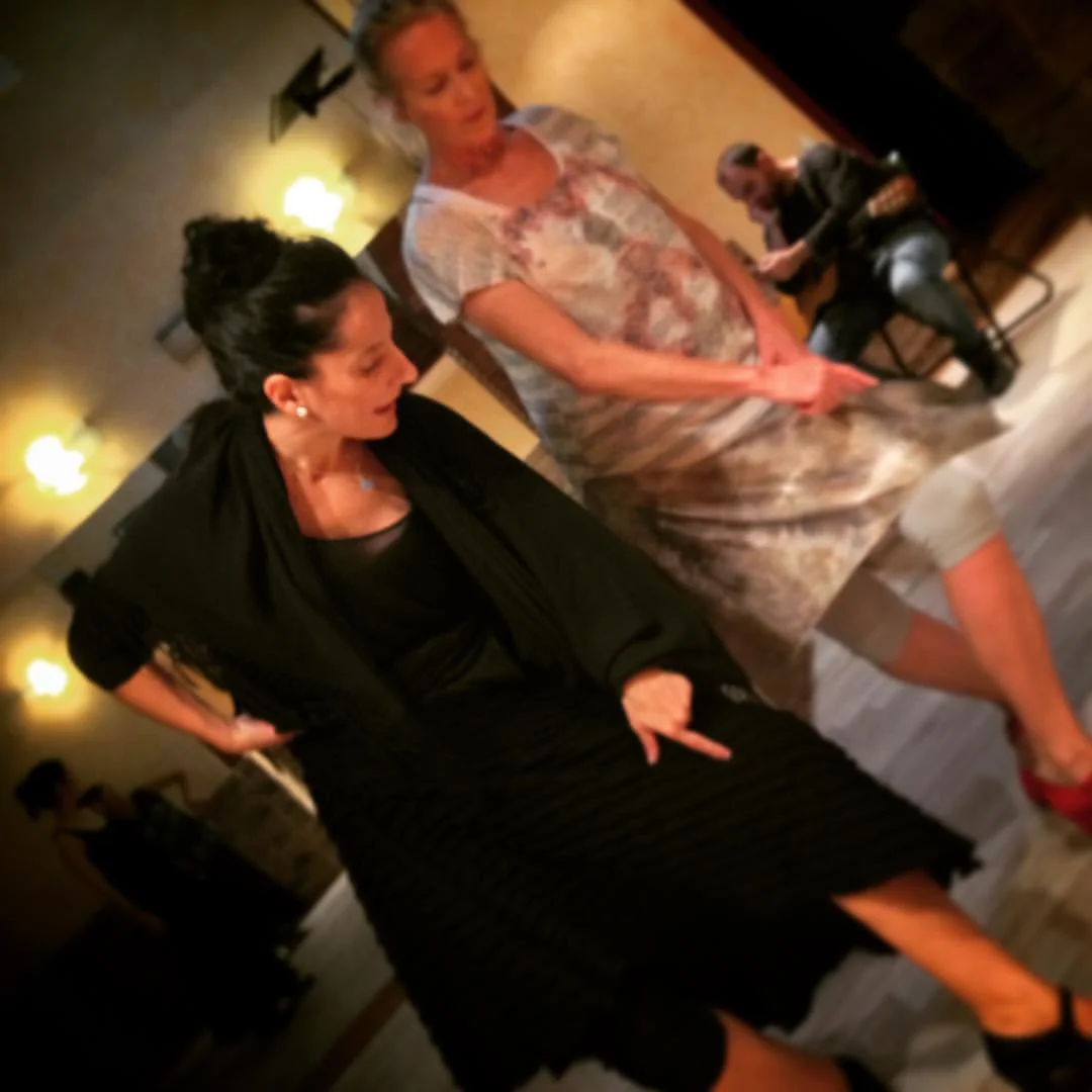 One on one during the Flamenco Tour