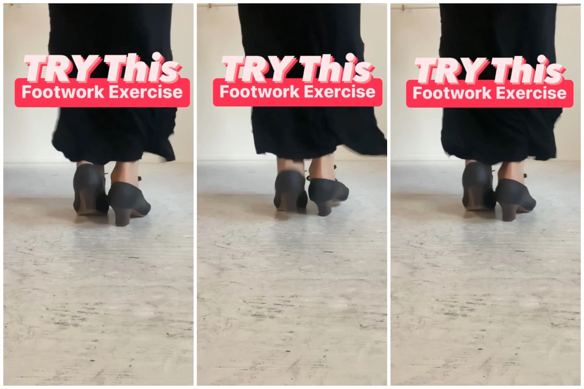Footwork &amp; Palmas Combination [Flamenco Dance Steps]