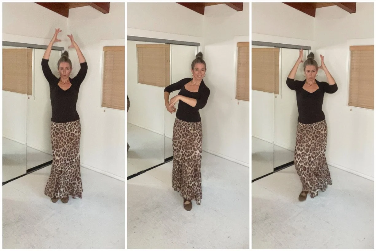 12-Count Marcaje with Footwork [Flamenco Dance Steps]