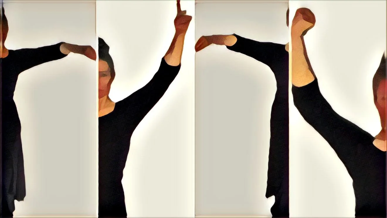 Simple Flamenco Marking Step with Pitos [Flamenco Dance Steps]