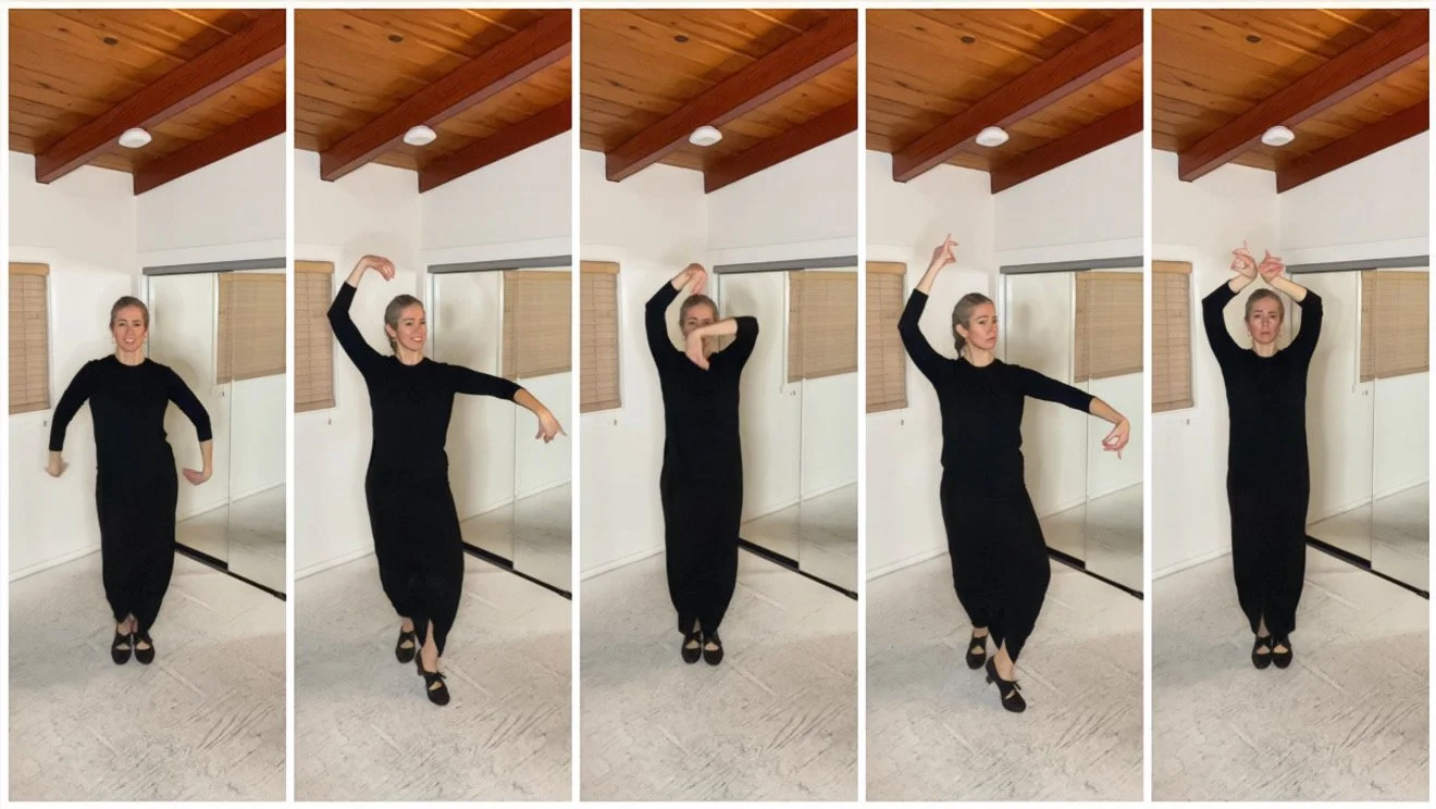 Simple 12-Count Marcaje [Flamenco Dance Steps]
