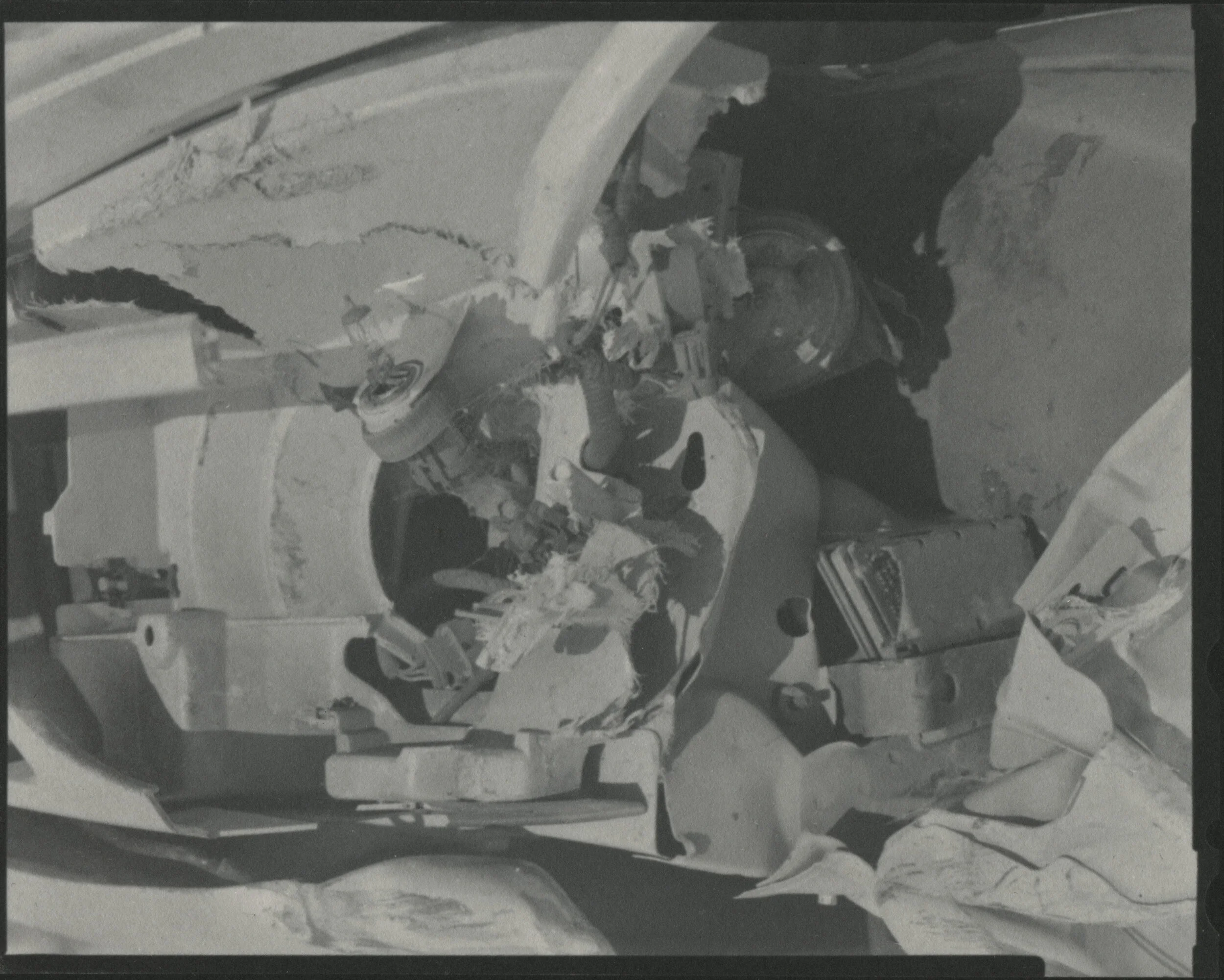 2015, platinum/palladium print on Weston Diploma Parchment from original 4x5 in negative