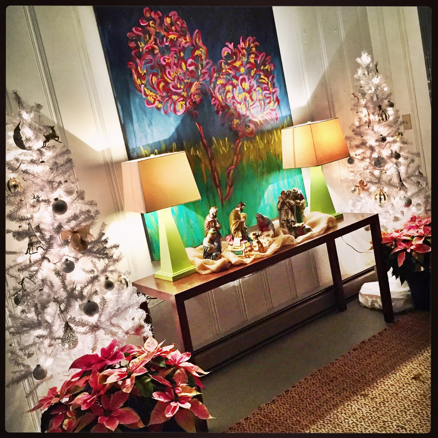 holiday tablescape