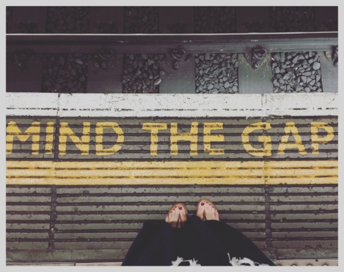 on the tube or train, it's london's favorite phrase.