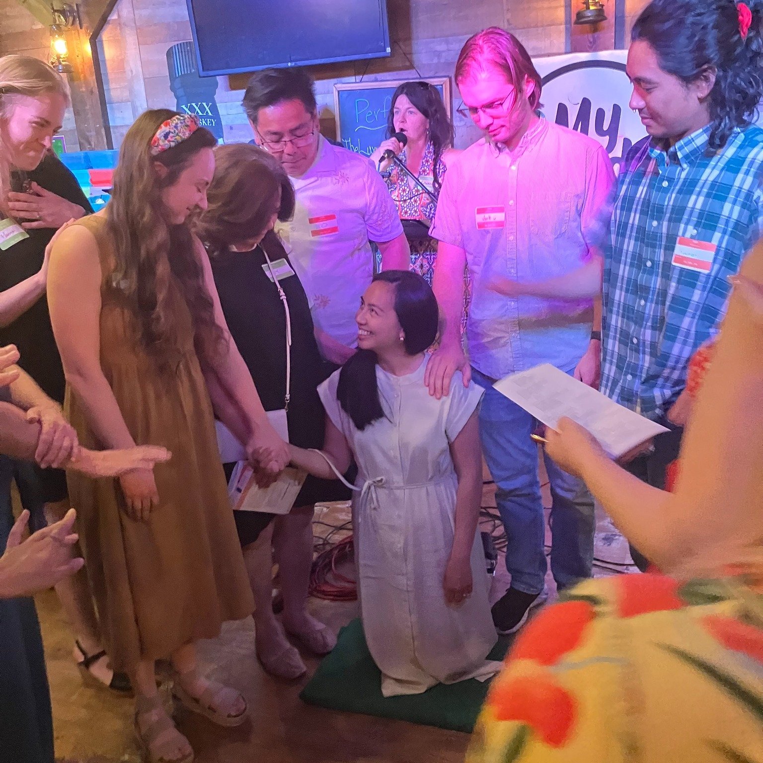 We had the ordination of @alexadavaaa #AboutLastNight ! Gilead has had two ordinations in two years, which is pretty great (and unusual) for such a new church. We hope that the translation of scripture, of care, kindness, and authenticity reverberate