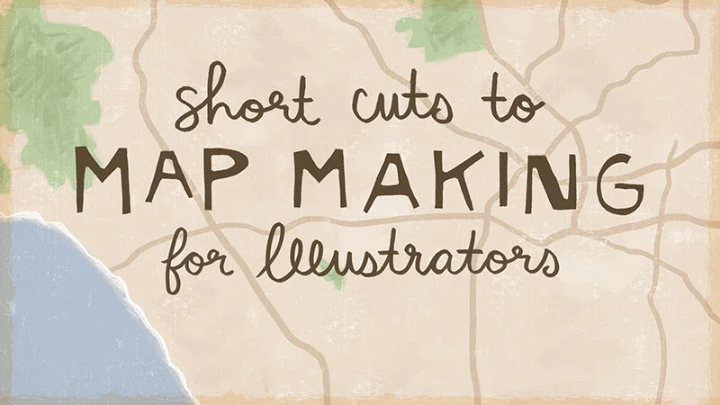 Short Cuts to Map Making for Illustrators