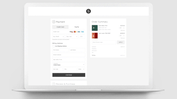 Using Paypal to purchase Strong Tower Coffee
