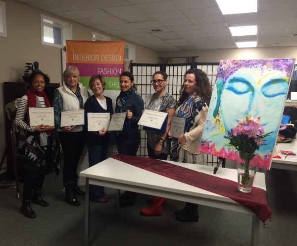 In Photo: Certified Feng Shui Consultants Bianca, Darlene, Keri, Anahid, Jacki and Jennifer