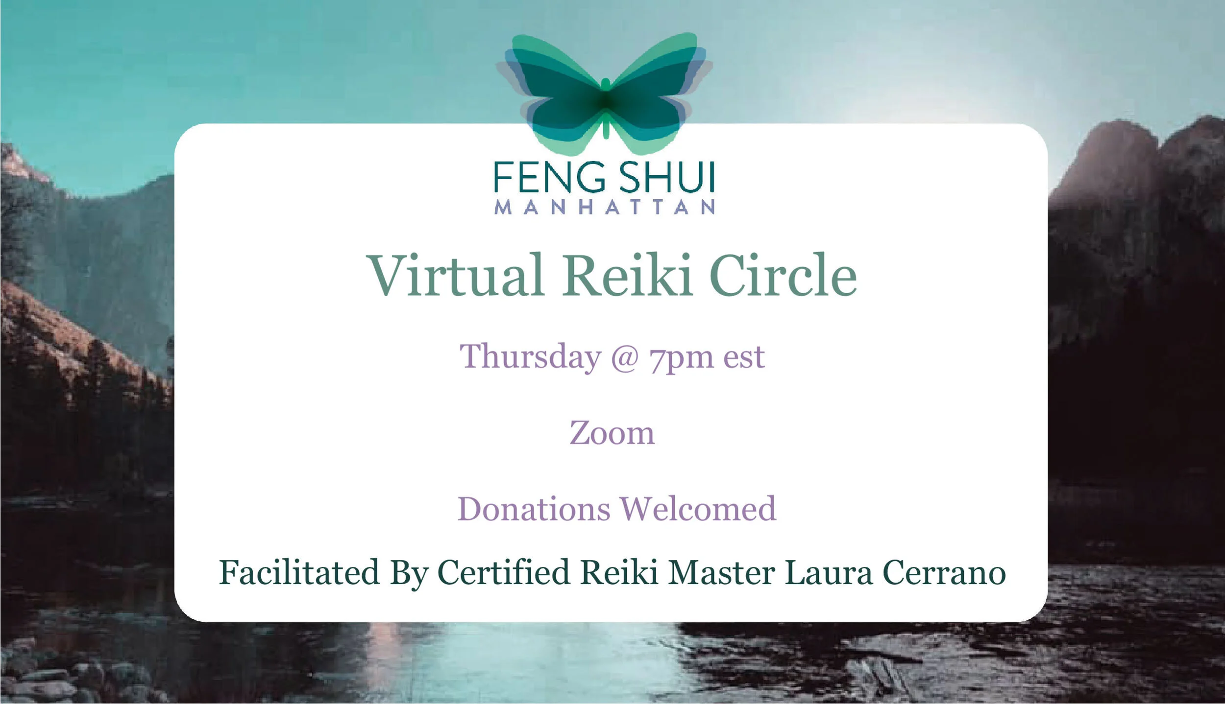 FREE Virtual Reiki Healing Circle - May 28th, 2020 at 7pm est