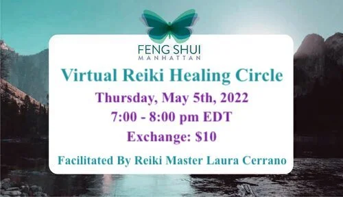 Virtual Reiki Healing Circle - May 5th, 2022 at 7 pm ED