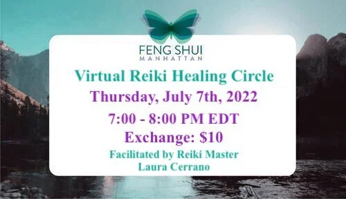 Virtual Reiki Healing Circle on Thursday, July, 7th 2022 @ 7 pm EDT