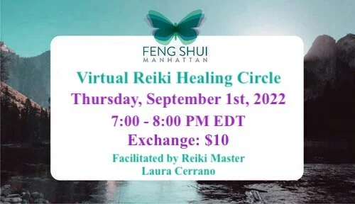 Virtual Reiki Healing Circle - Thursday, September 1st, 2022 @ 7 PM EDT