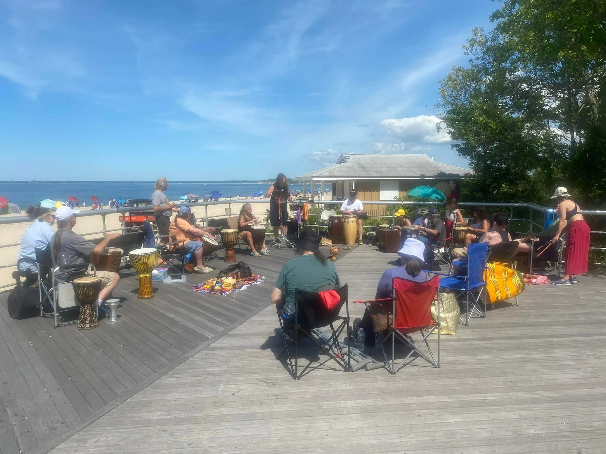 Raise Positive Vibrations for Your Community and Self with Drum Circles 