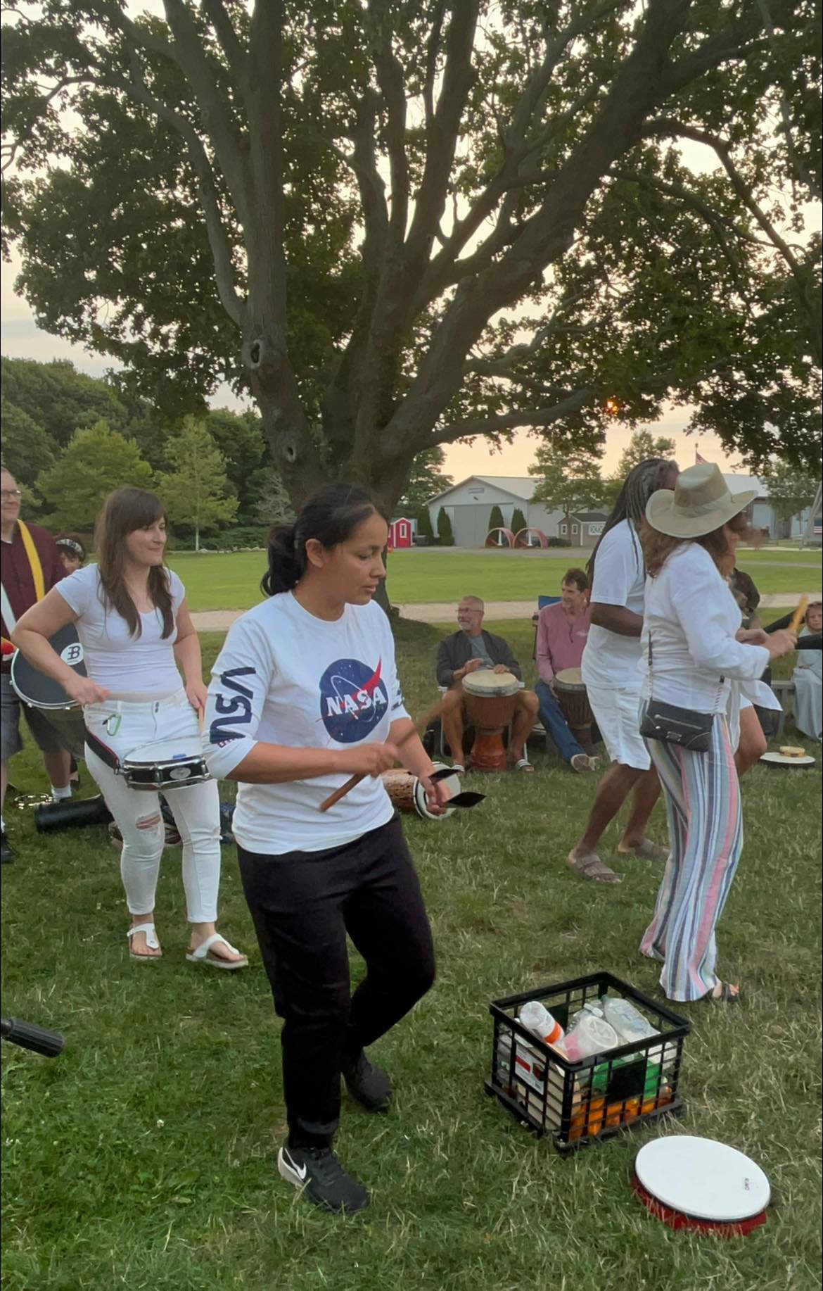 laura cerrano playing in Island Samba band long island ny.jpeg