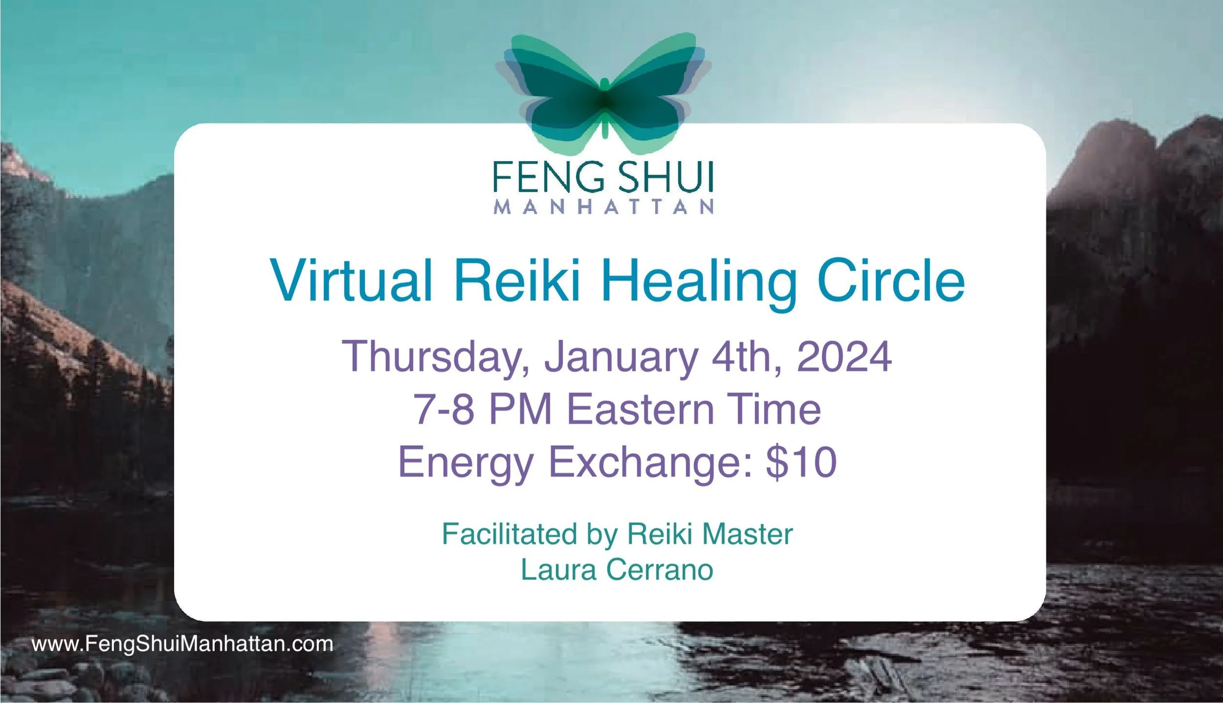 Virtual Reiki Healing Circle - March 7th, 2024 at 7:00 PM EST  