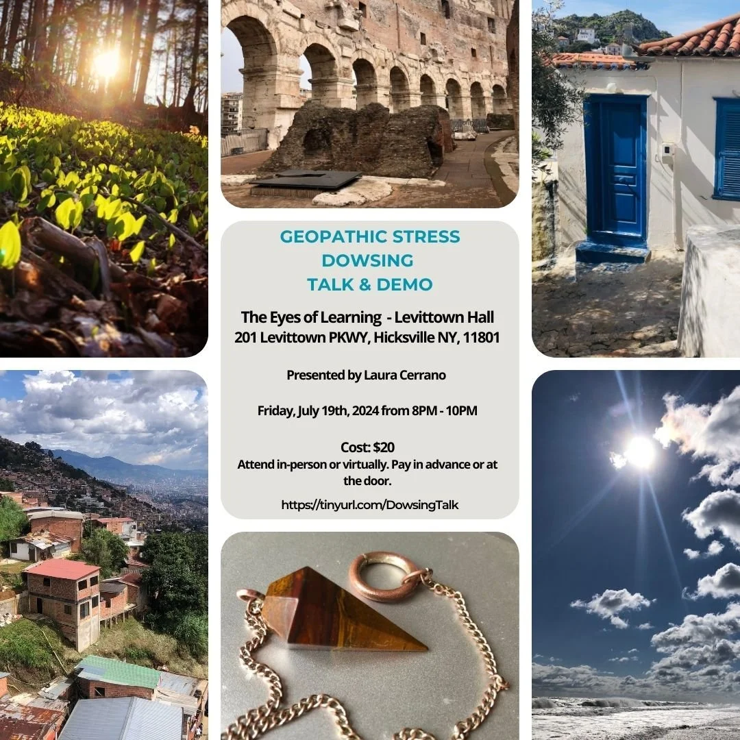 Eyes of Learning Talk with Laura Cerrano: What is Geopathic Stress Dowsing?