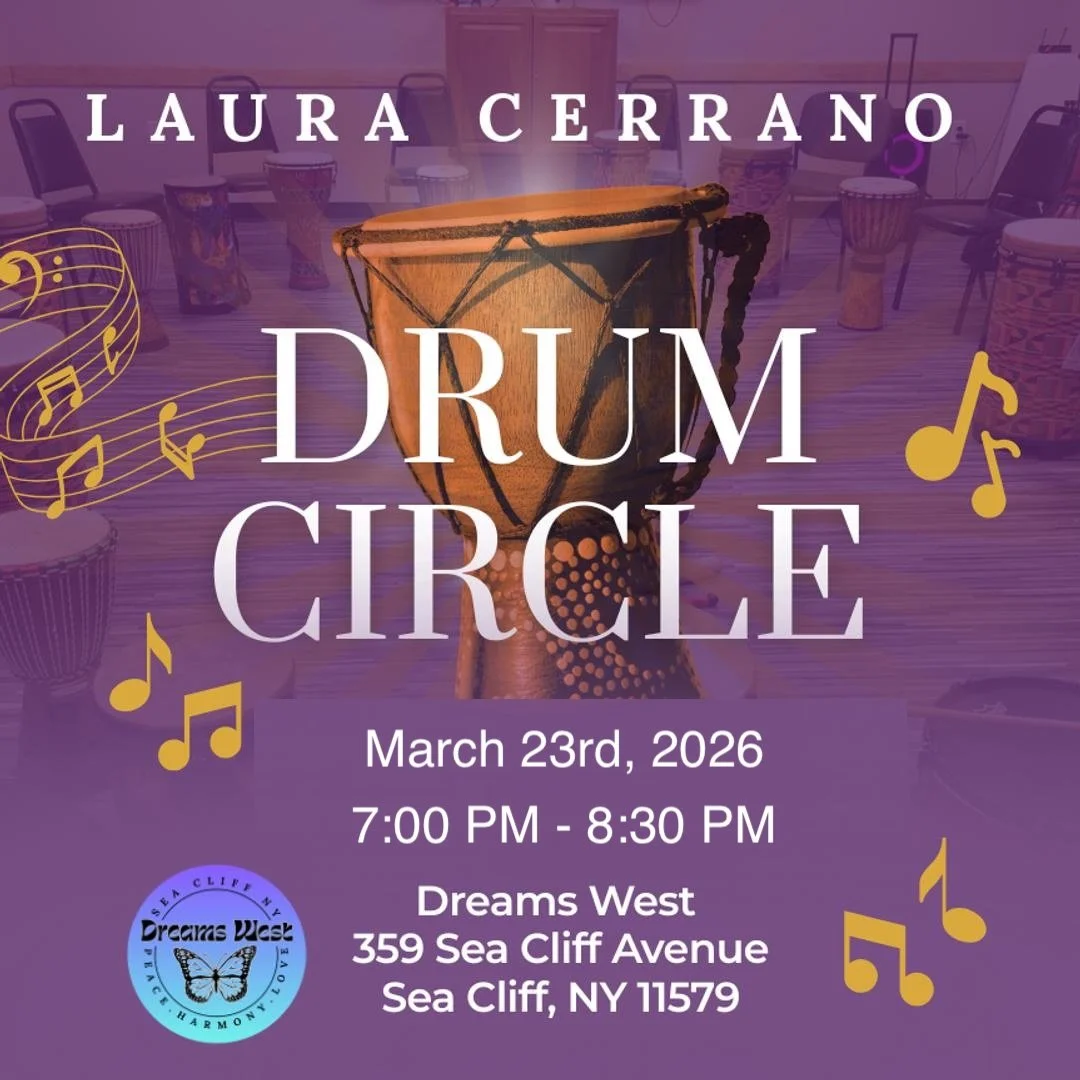 drum circle long island new york feng shui manhattan laura cerrano sea cliff ny
