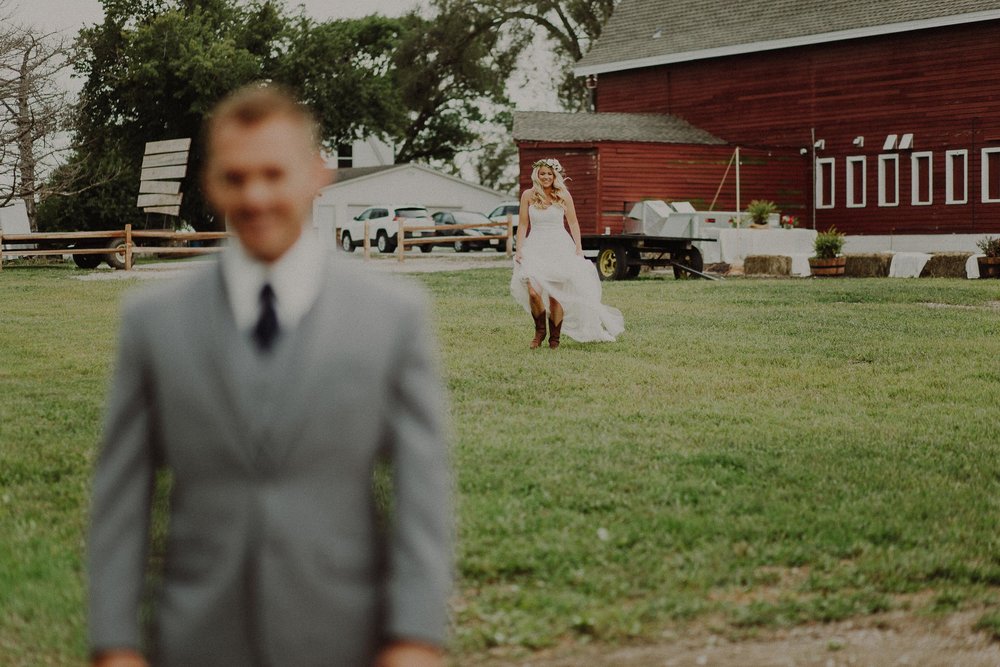 The Barn at the Ackerhurst Dairy Farm wedding