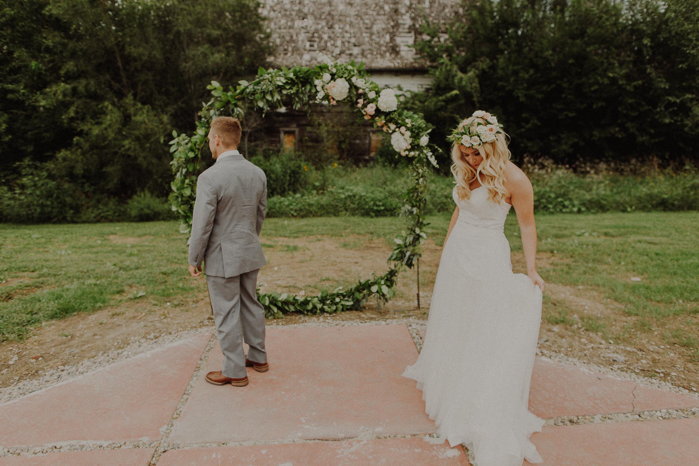 The Barn at the Ackerhurst Dairy Farm wedding