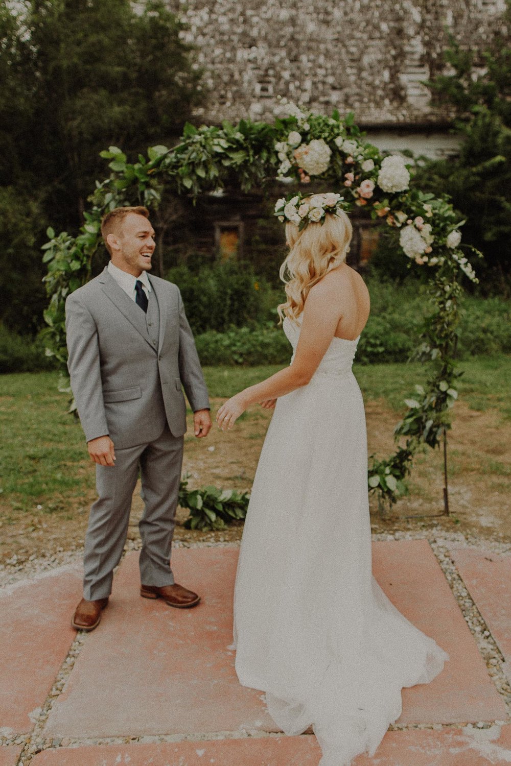 The Barn at the Ackerhurst Dairy Farm wedding