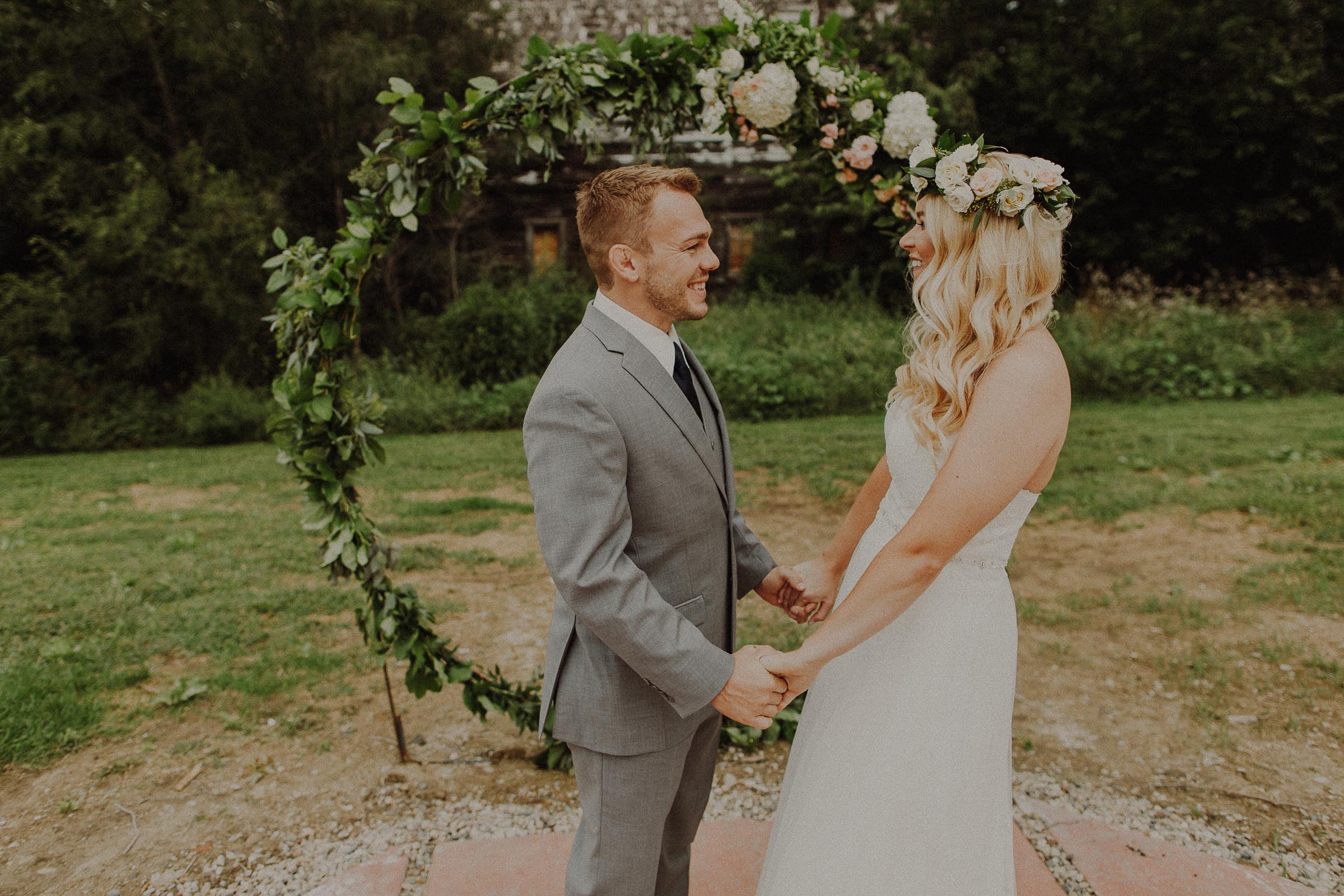 The Barn at the Ackerhurst Dairy Farm wedding