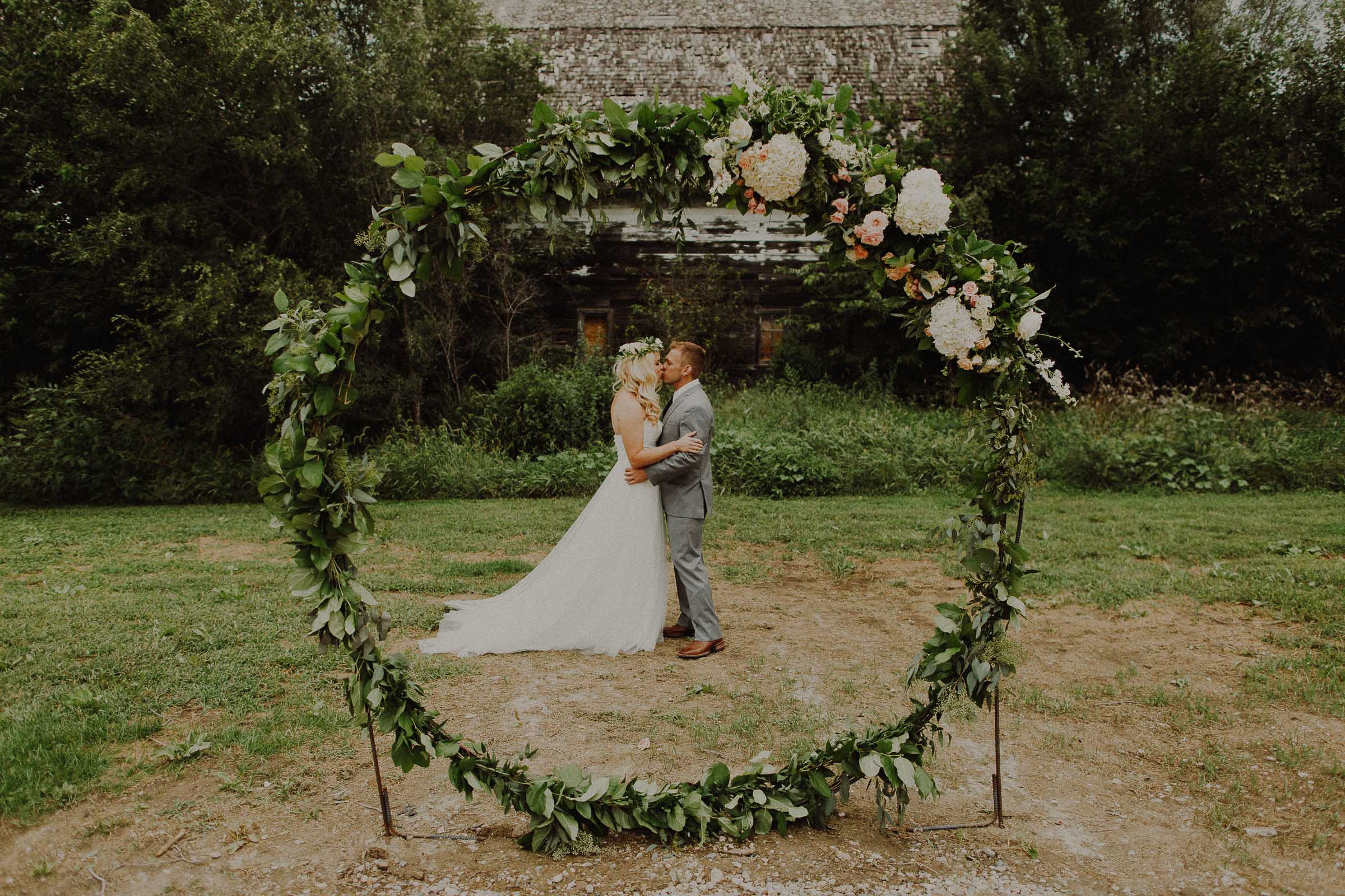 The Barn at the Ackerhurst Dairy Farm wedding