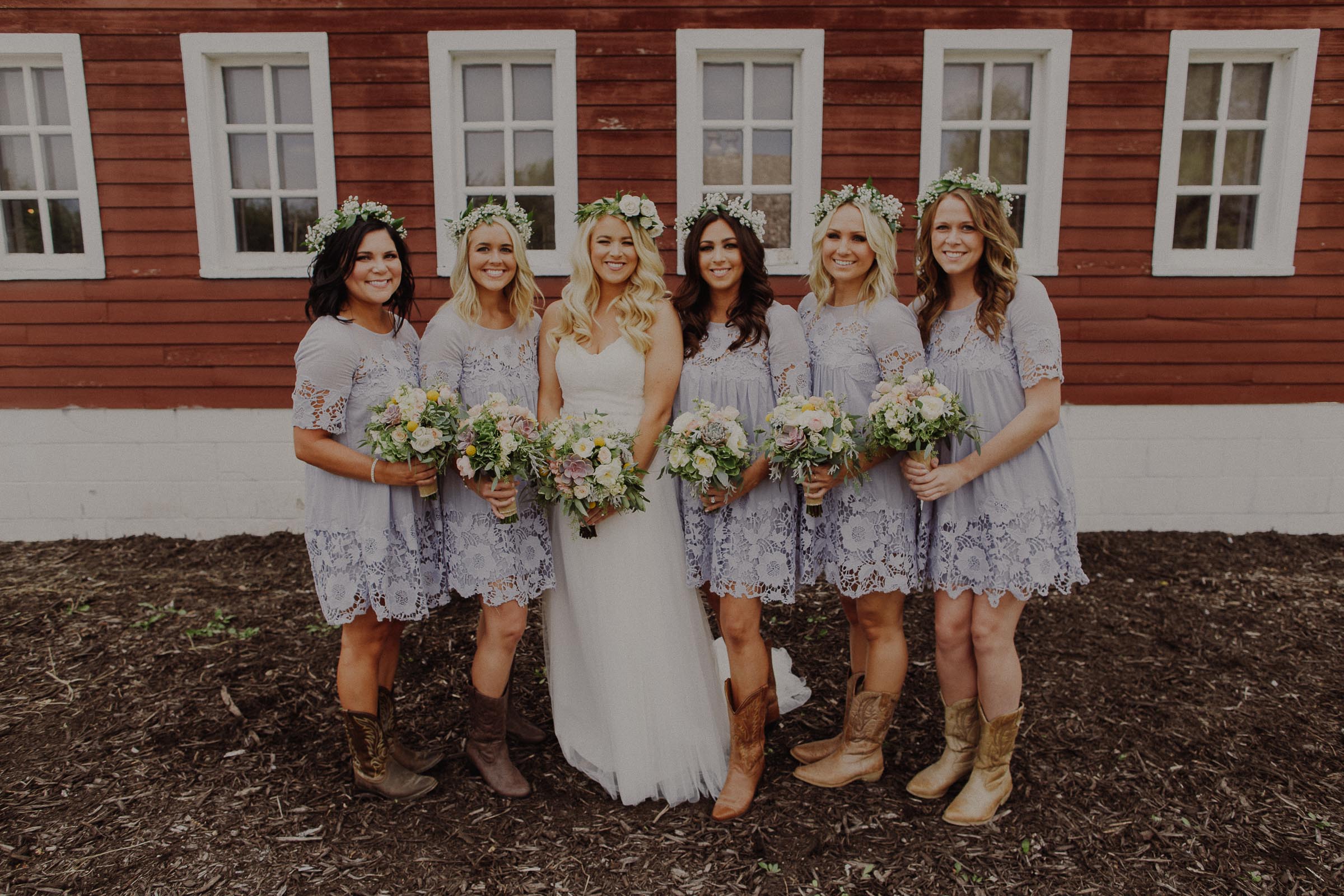 The Barn at the Ackerhurst Dairy Farm wedding