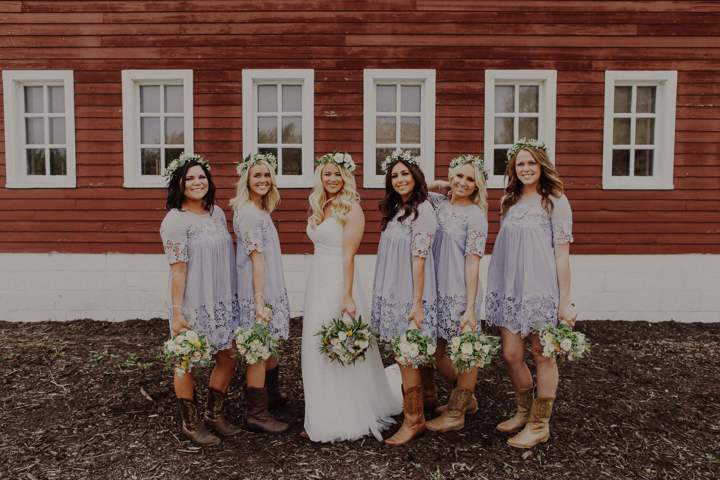 The Barn at the Ackerhurst Dairy Farm wedding