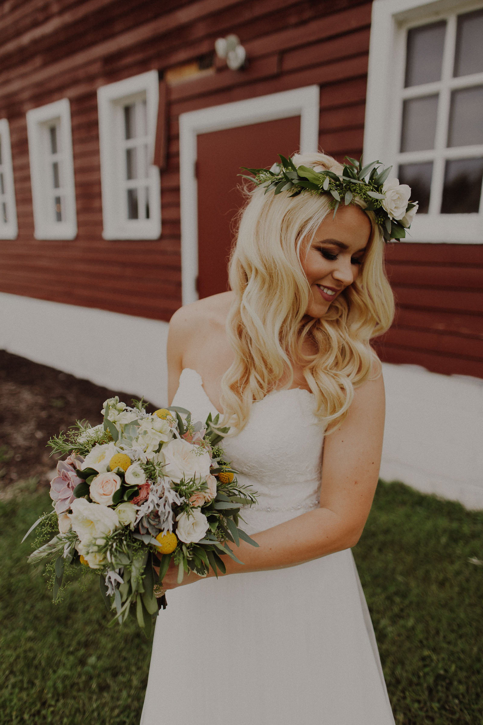 The Barn at the Ackerhurst Dairy Farm wedding