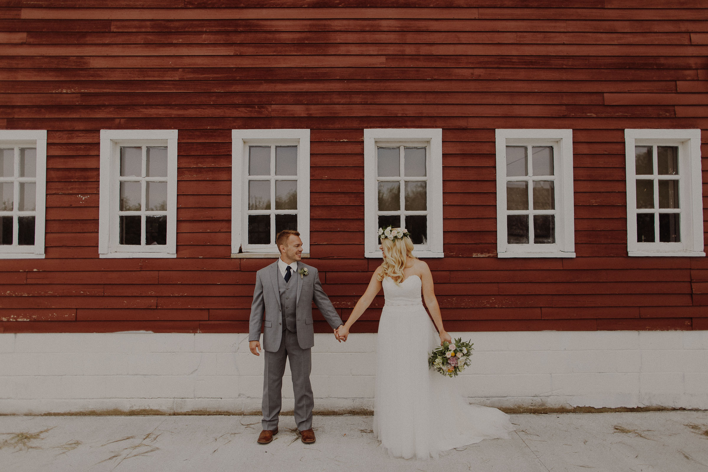 The Barn at the Ackerhurst Dairy Farm wedding