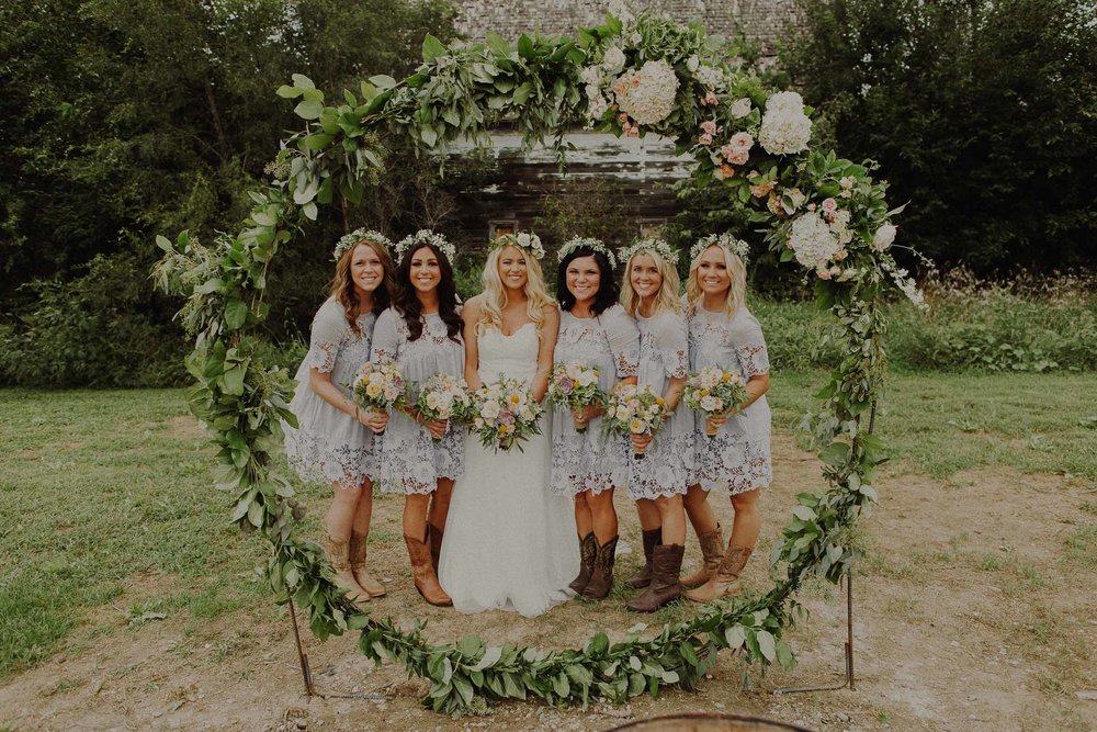 The Barn at the Ackerhurst Dairy Farm wedding