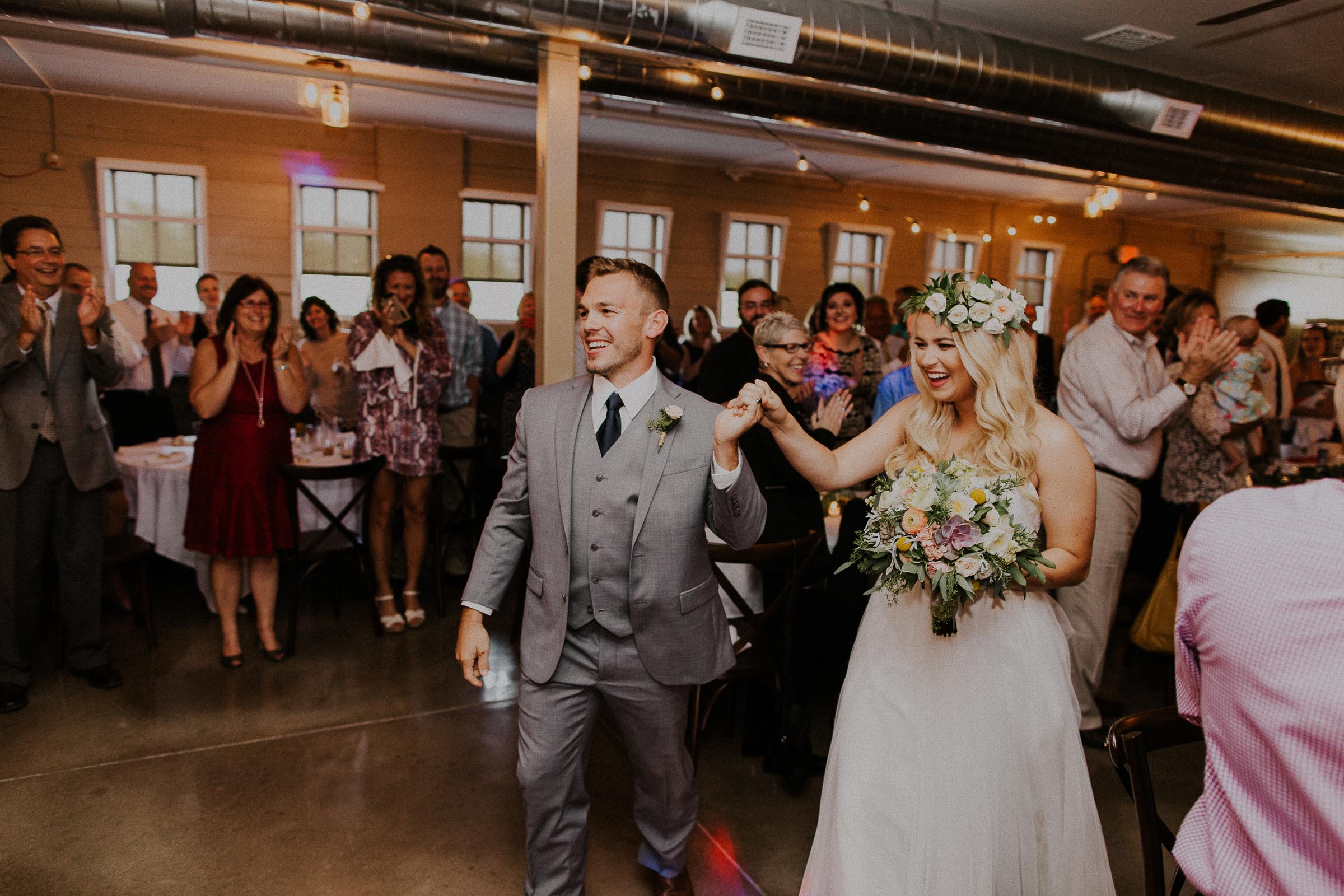 The Barn at the Ackerhurst Dairy Farm wedding