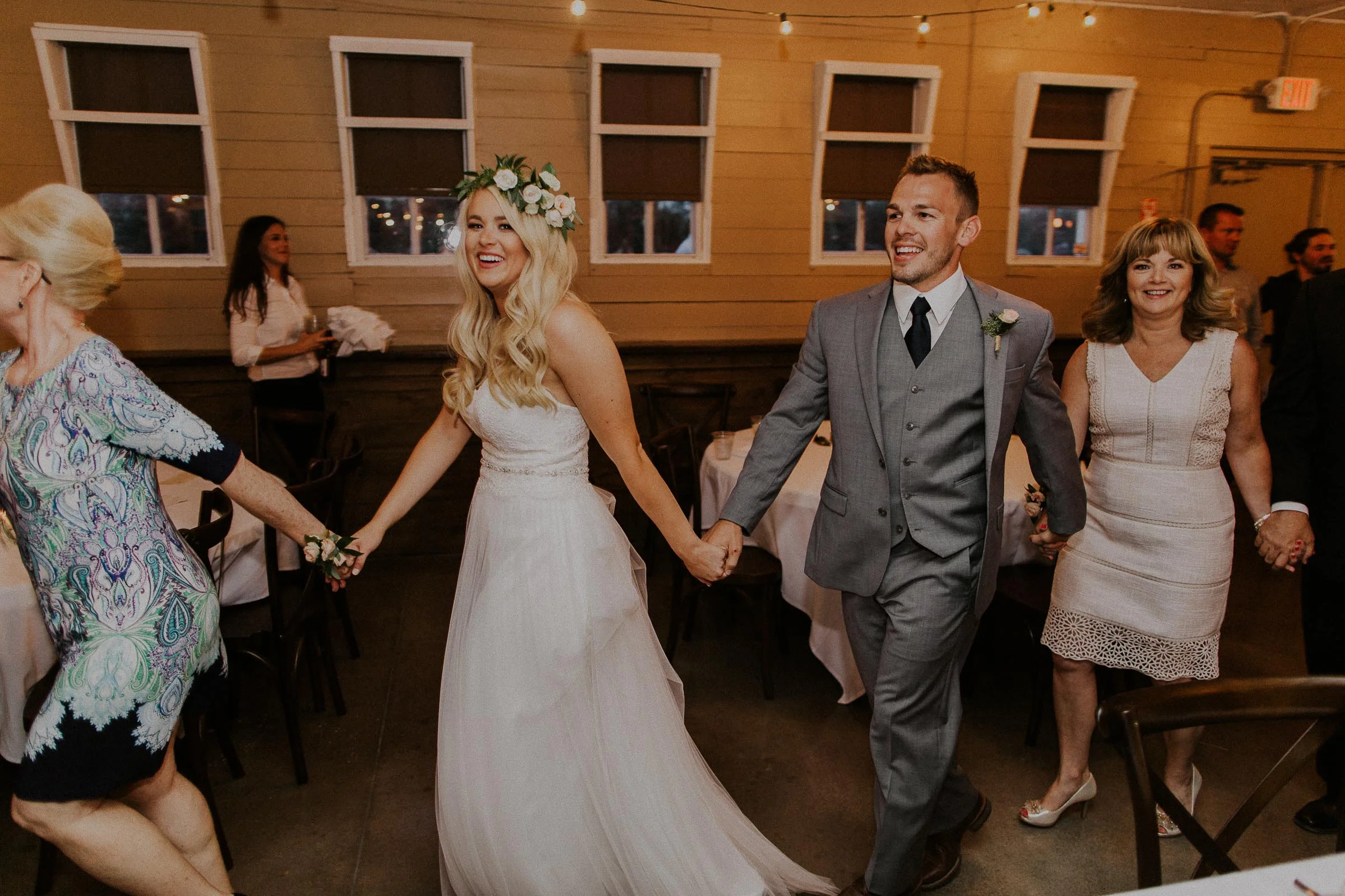 The Barn at the Ackerhurst Dairy Farm wedding