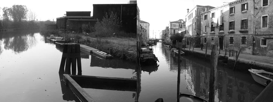 The Grand Gowanus, no.2 , series, 2008, giclée prints, 4-1/8 x 11 inches, stereo prints presented in custom paper portfolio